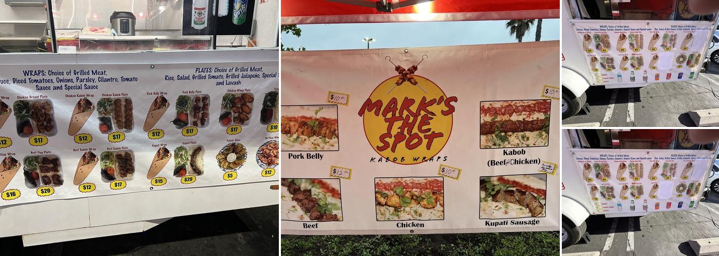 “X” MARKS THE SPOT Menu