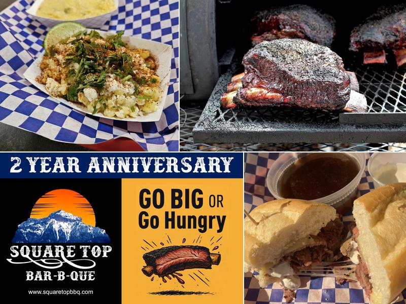 Square Top Bar-B-Que