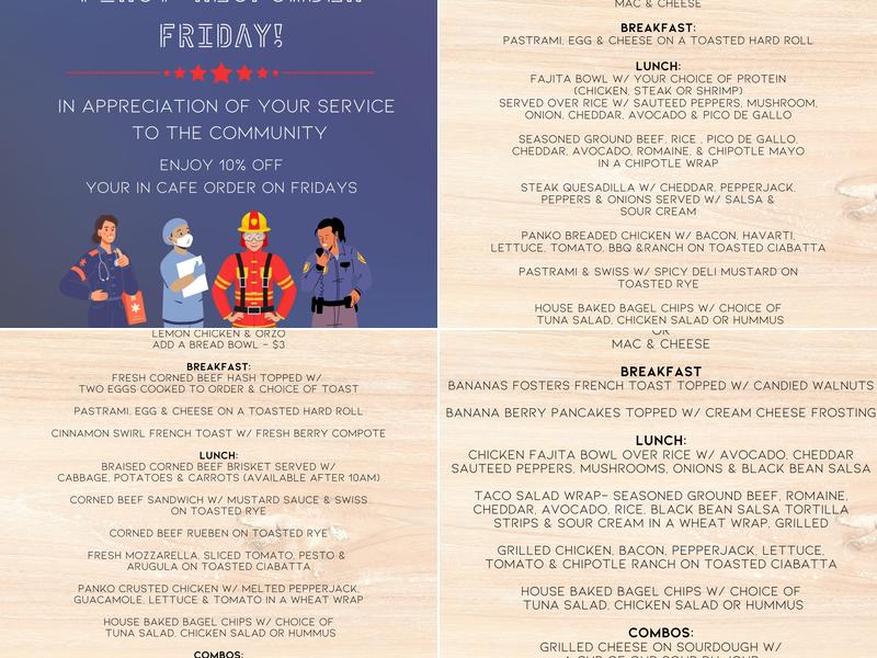 BMuse Salad & Sandwich Cafe Menu