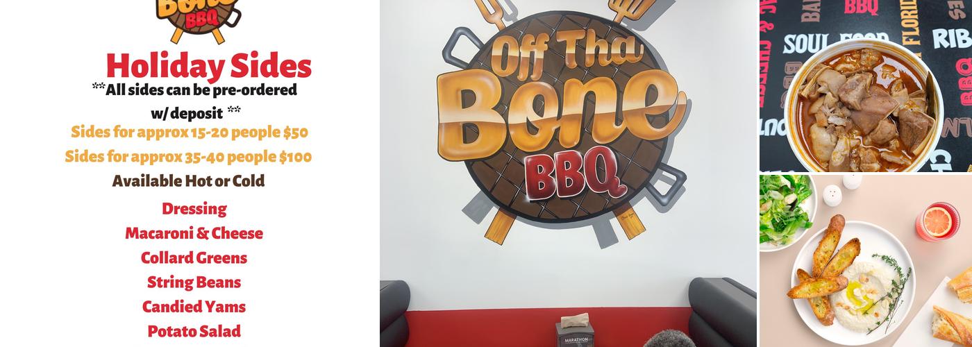 Off Tha Bone BBQ Menu