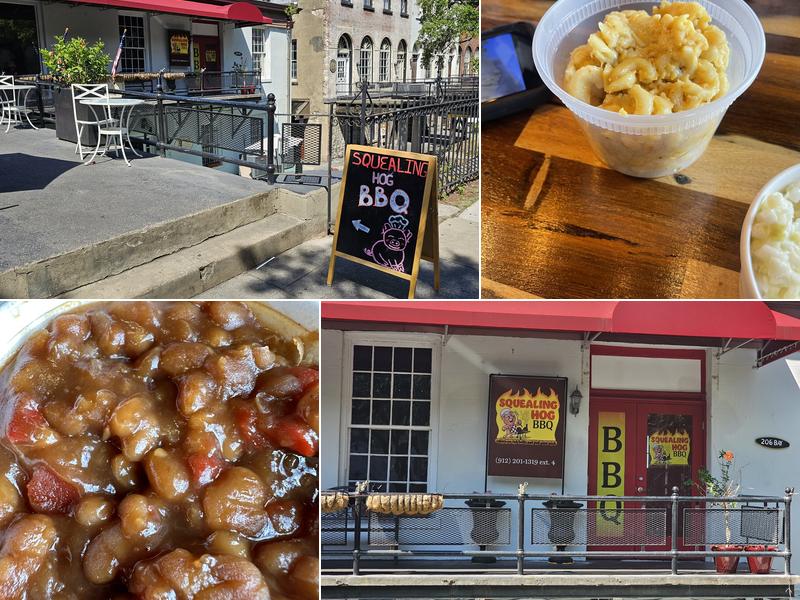 Squealing Hog BBQ 206 E Bay St, Savannah