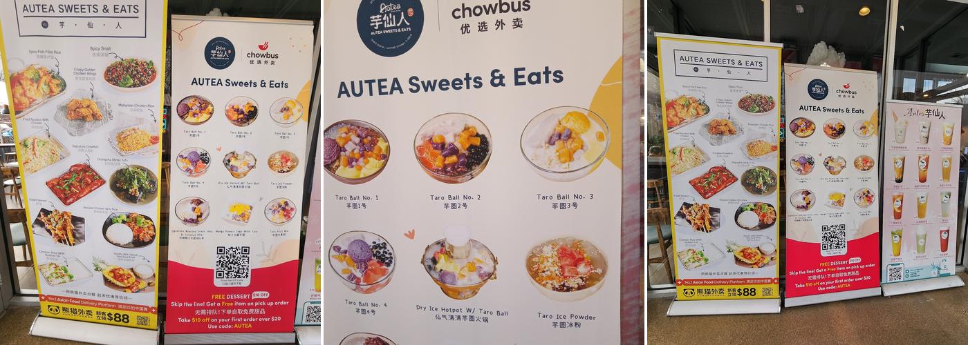 AUTEA SWEETS & EATS Menu