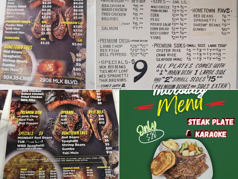 PotBelly Nola Menu
