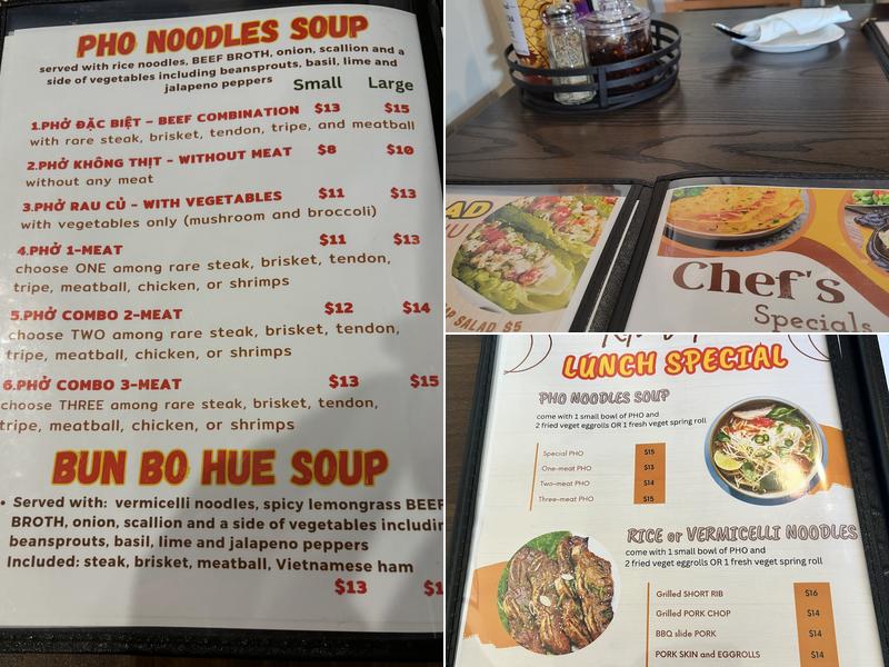 Retro Vietnam - Coffee and Cuisine Menu