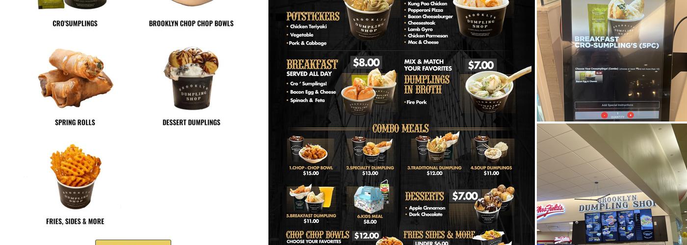 Brooklyn Dumpling Shop Menu