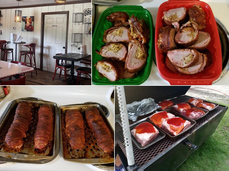 Pigs up in smoke bbq