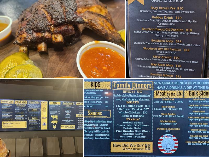 Forrest Fire BBQ Menu