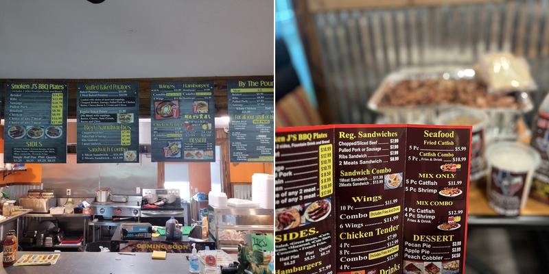 Smoken J's BBQ - New Caney Menu