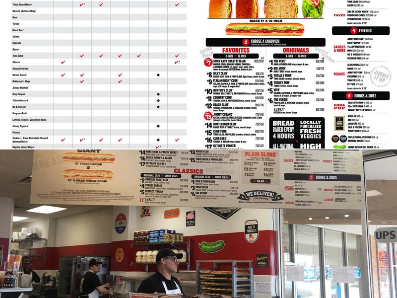 Jimmy John's Menu