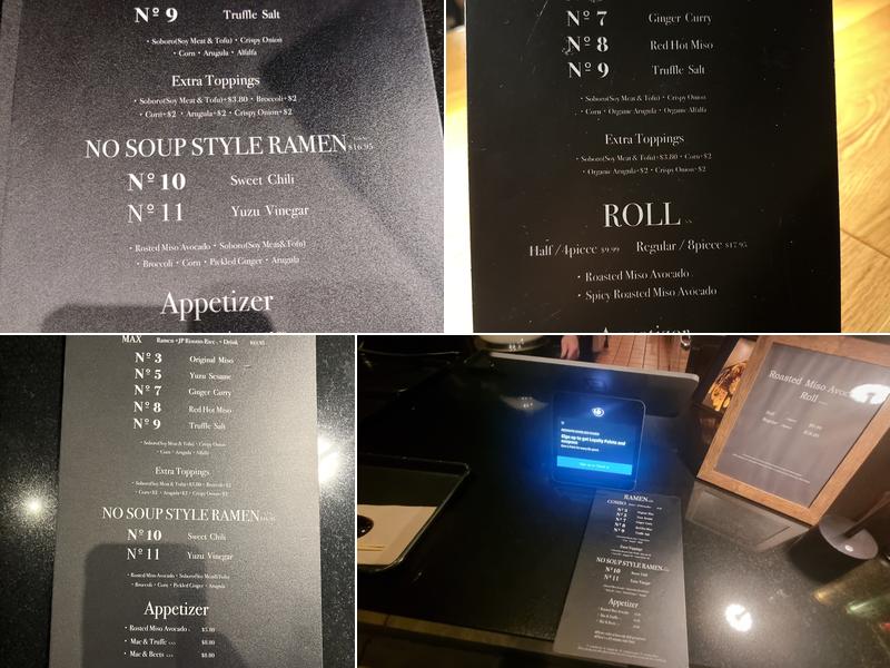 REDWHITE BONELESS RAMEN Menu