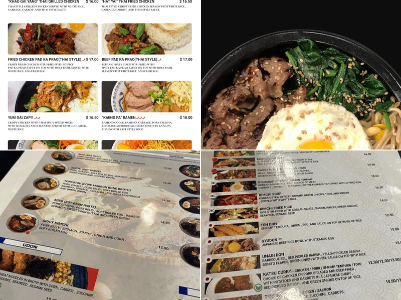 Maki Asian Bowls Menu