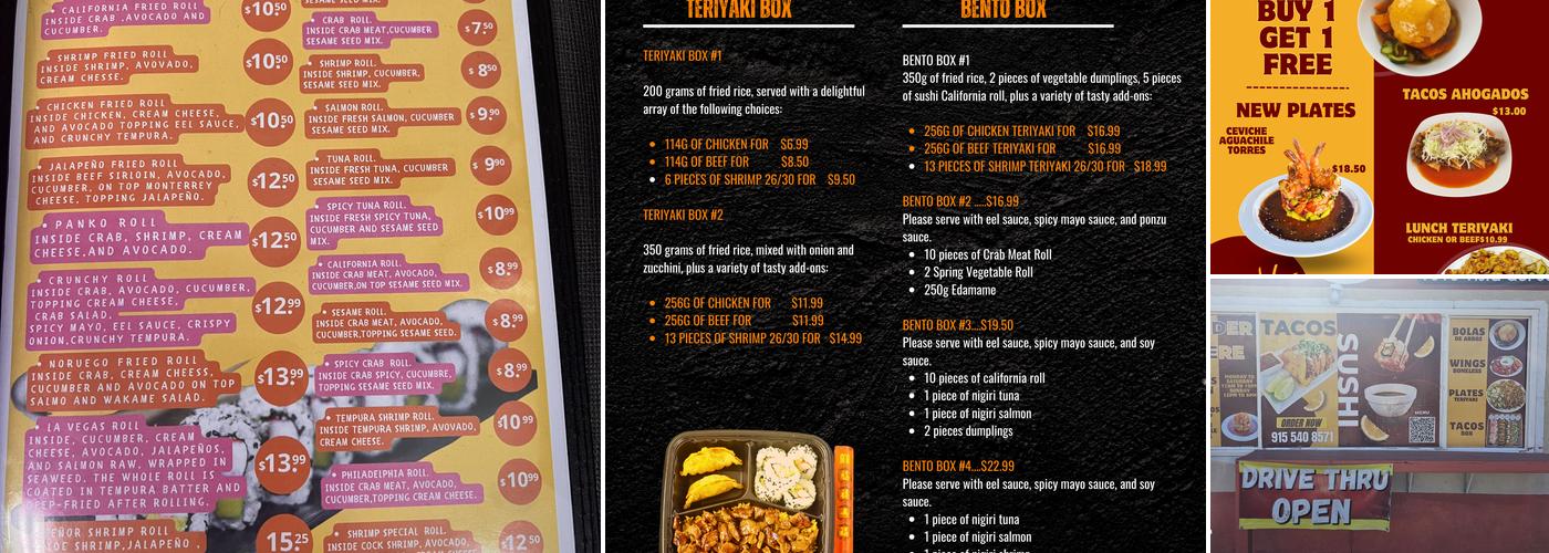 Señor Sushi USA (SUSHI & TACOS TO-GO) Menu