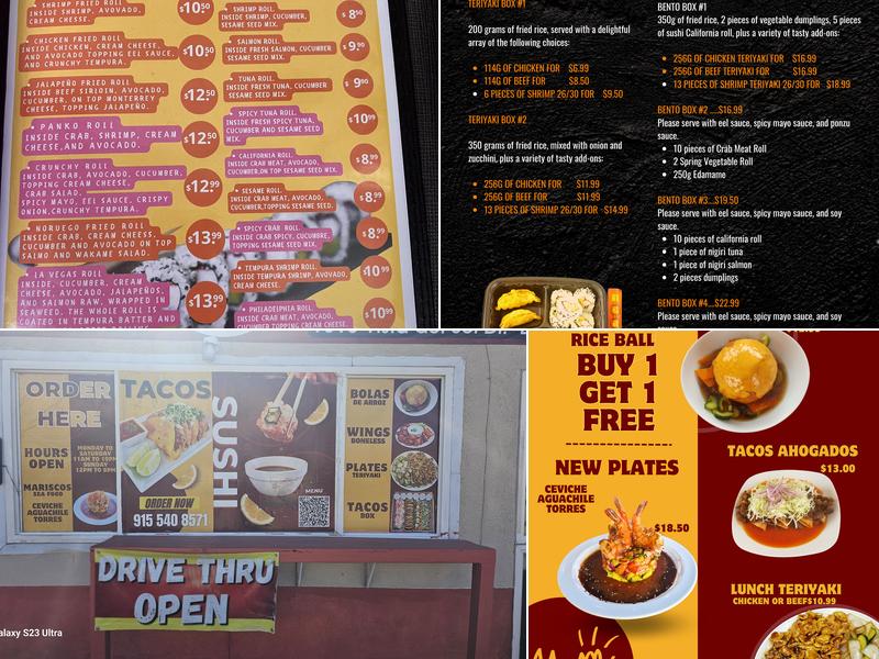 Señor Sushi USA (SUSHI & TACOS TO-GO) Menu