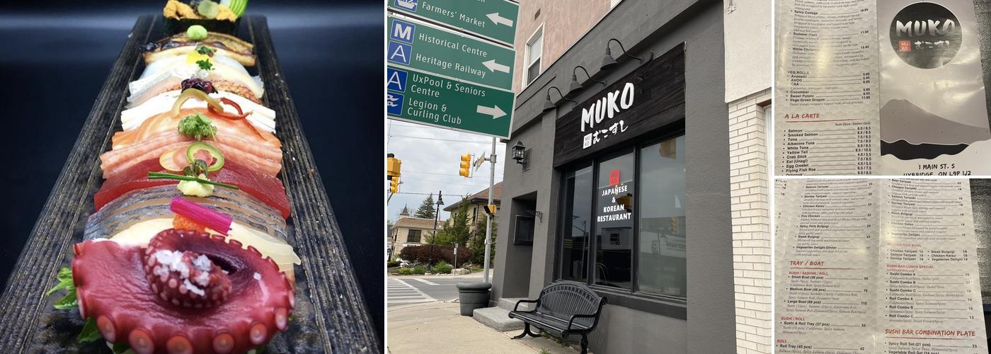 MUKO SUSHI Menu