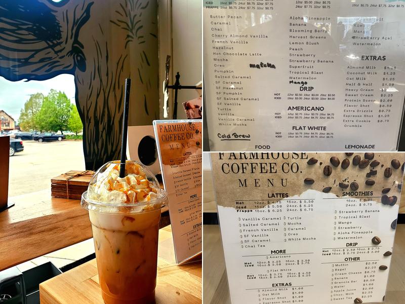 Farmhouse Coffee Co. Menu