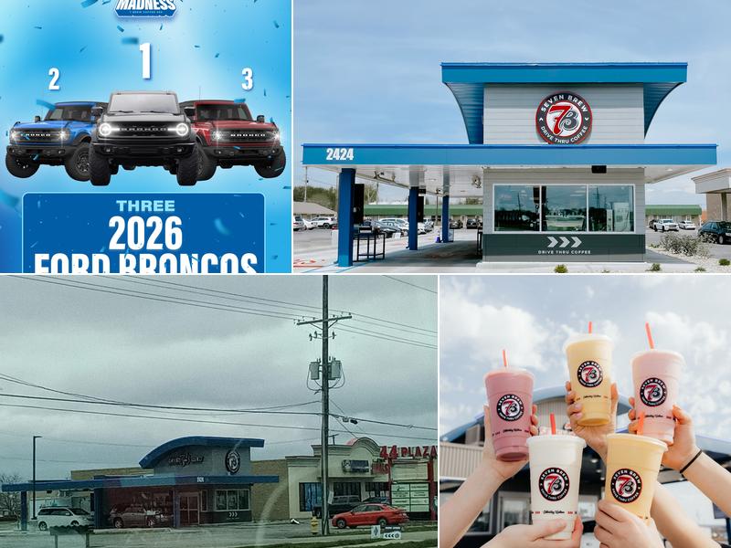 7 Brew Coffee 2424 IN-44, Shelbyville