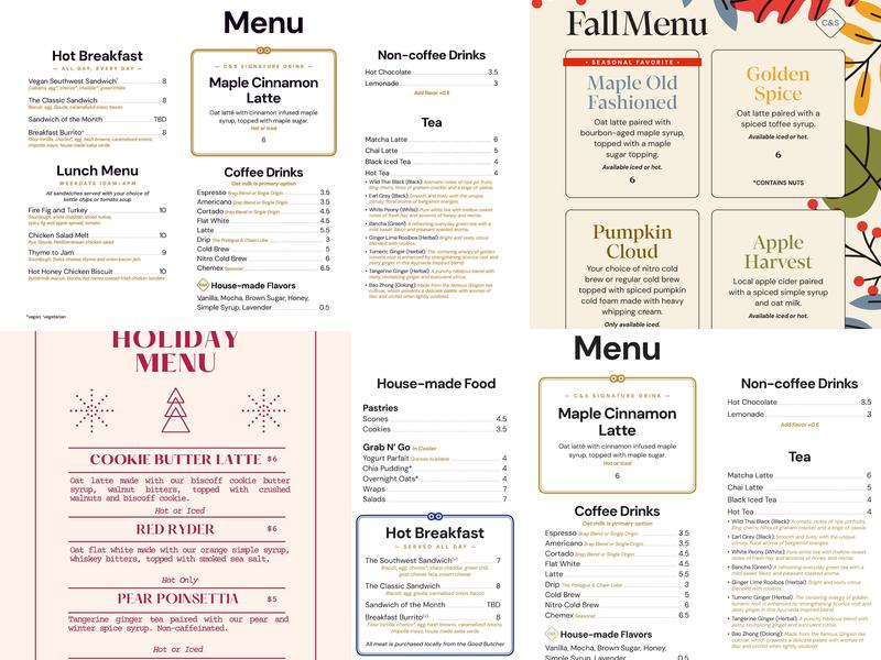 Chain & Spoke Menu
