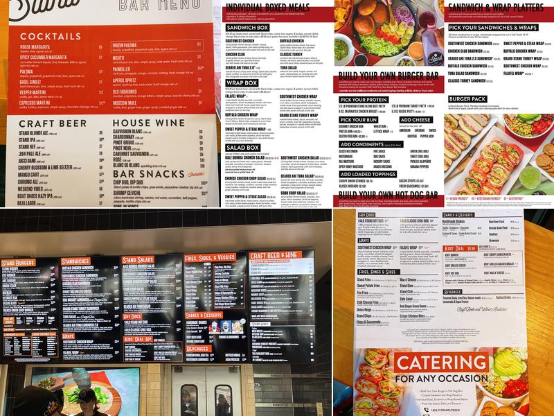 The Stand - American Classics Redefined Menu