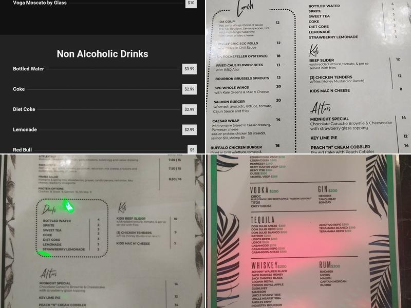 Per Se Douglasville Menu