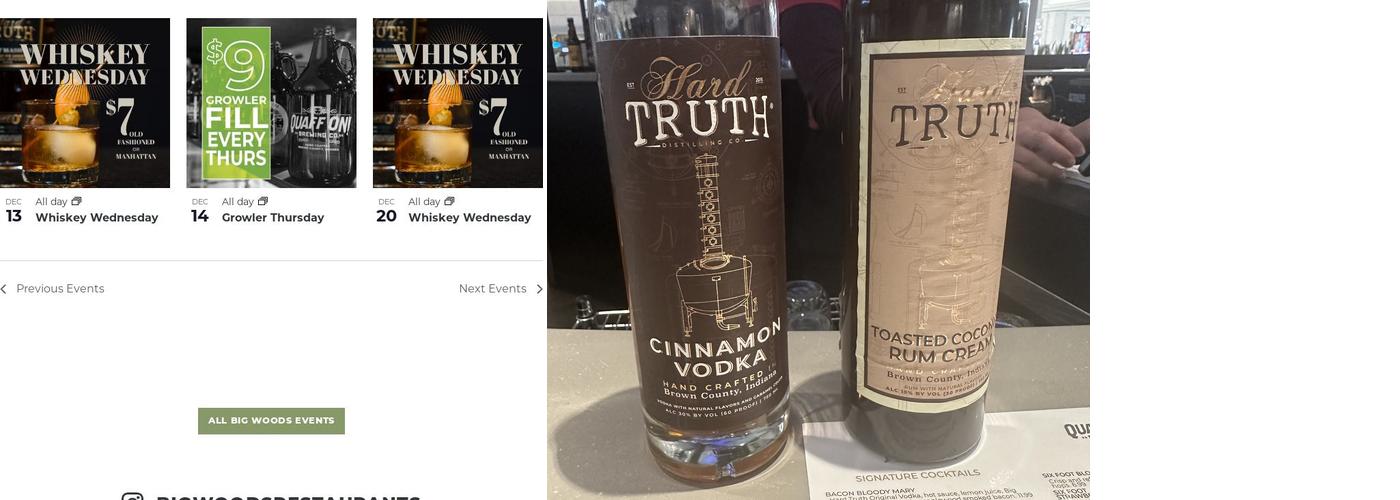 Hard Truth Fashion Mall Menu