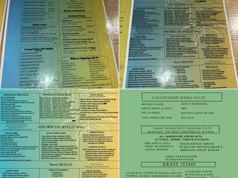 The Krave Menu