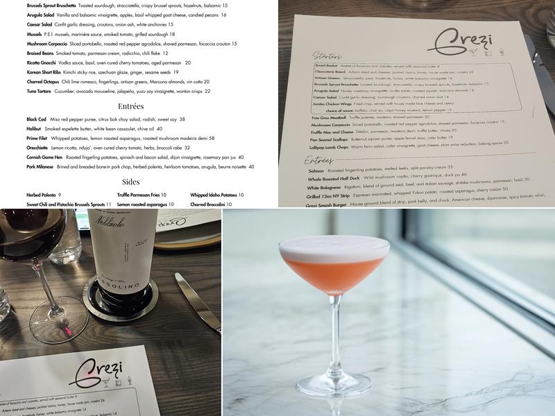 Grezi Menu