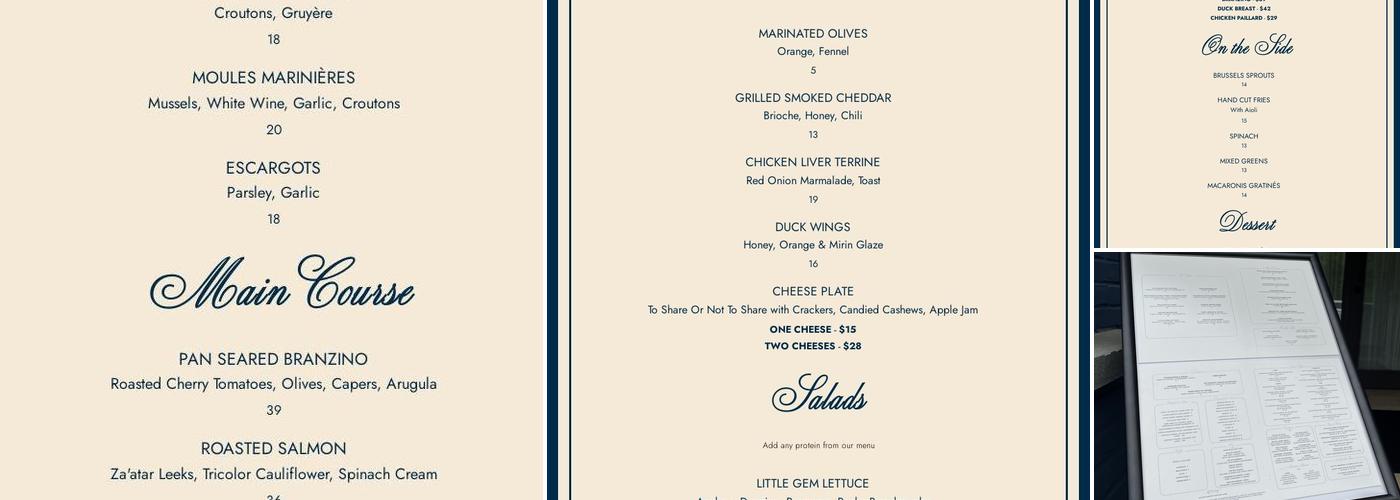 Micheline Menu