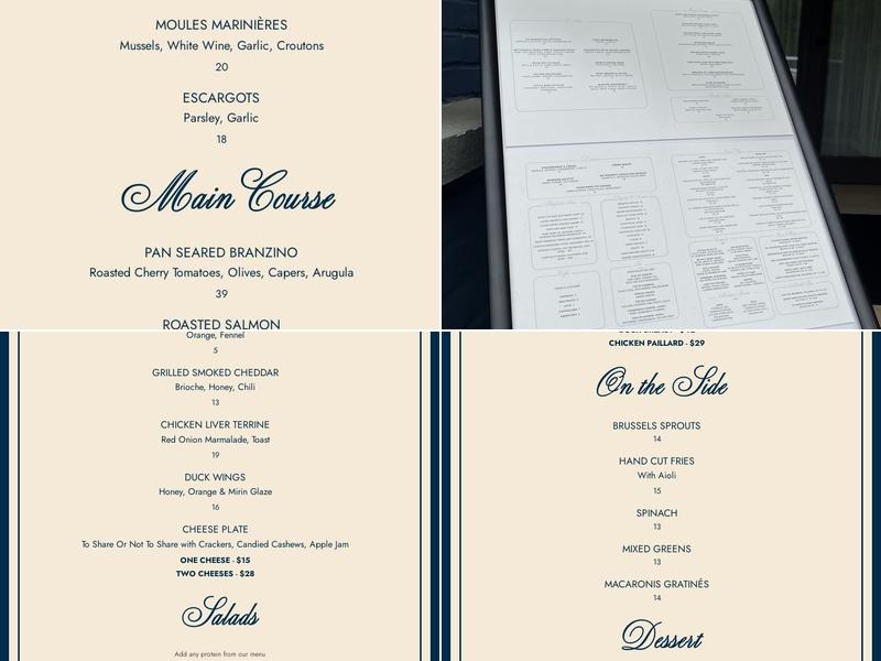 Micheline Menu