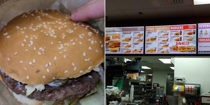 Burger King Menu