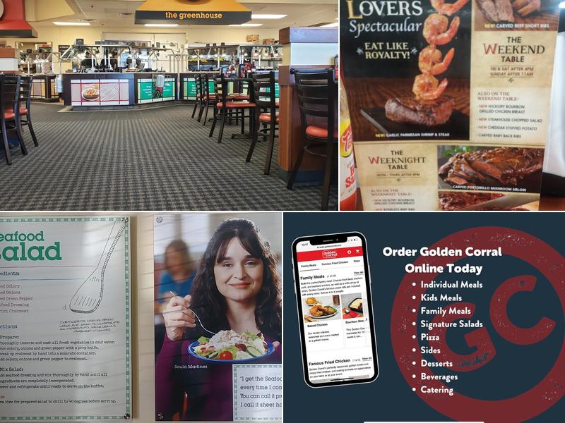 Golden Corral Buffet & Grill Menu