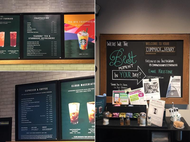 Starbucks Menu