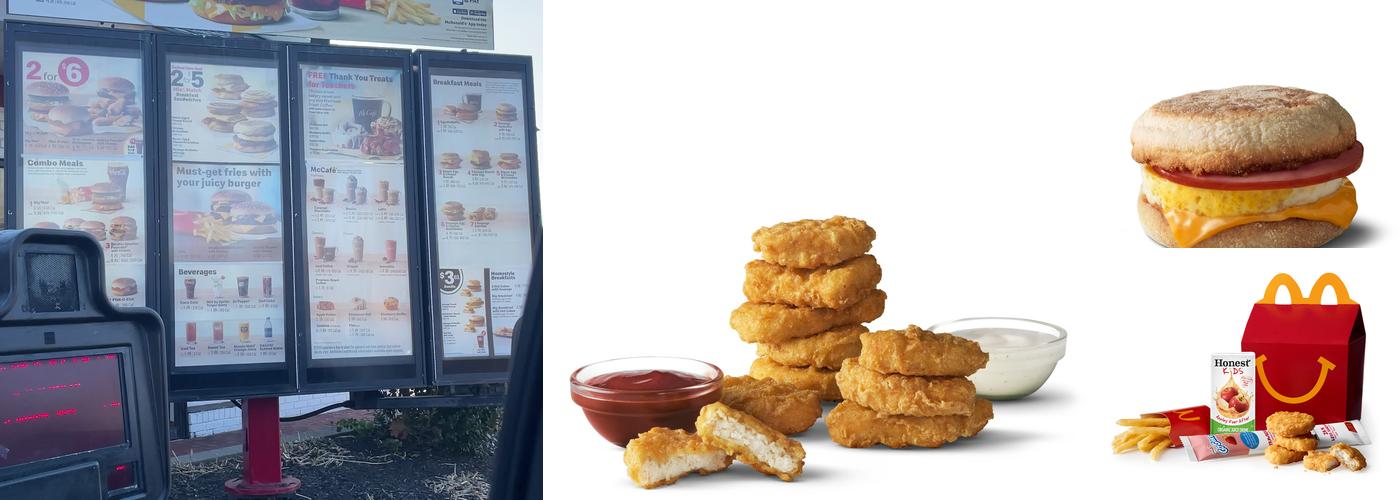 McDonald's Menu