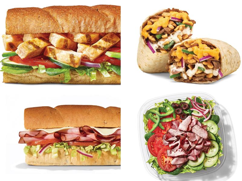 Subway Menu