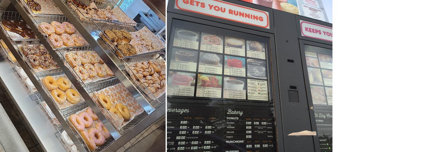 Dunkin' Menu