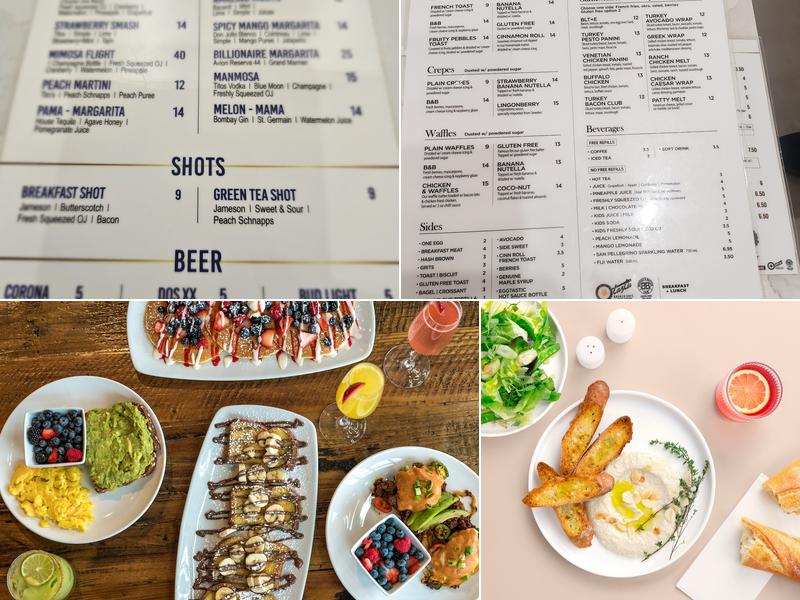 Eggtastic Brunch Cafe Menu