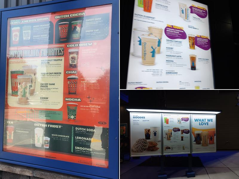 Dutch Bros Coffee Menu