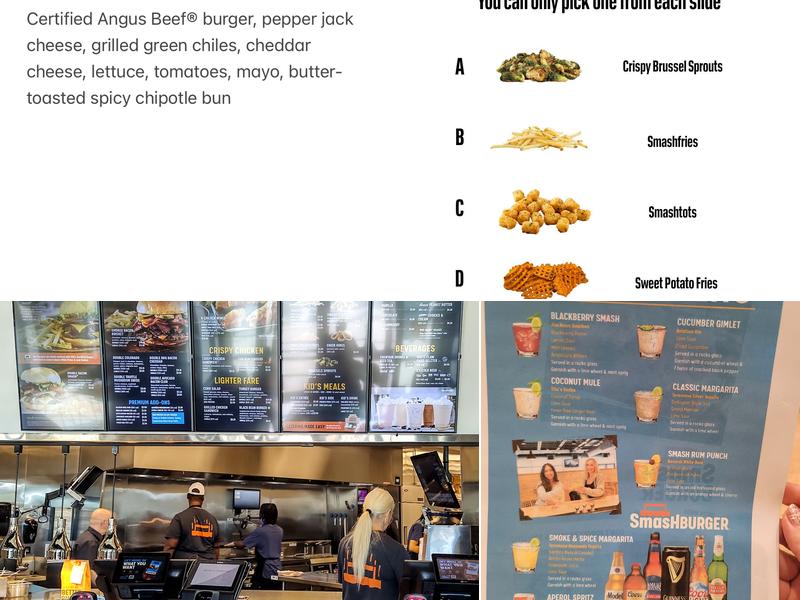 Smashburger Menu