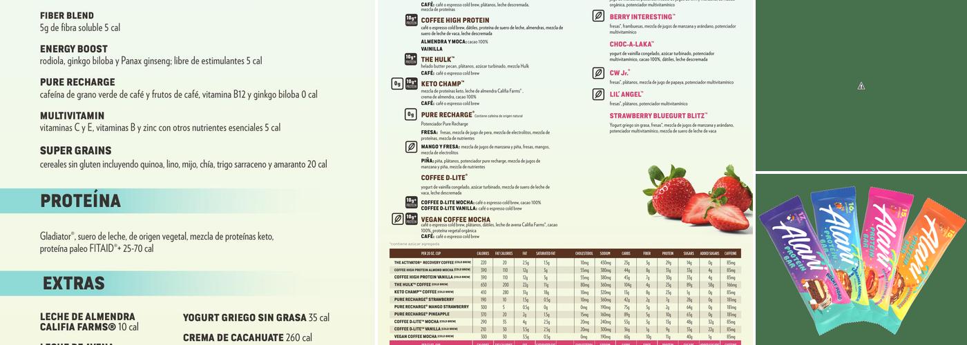Smoothie King Menu