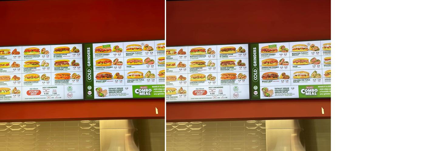 Carvel Menu