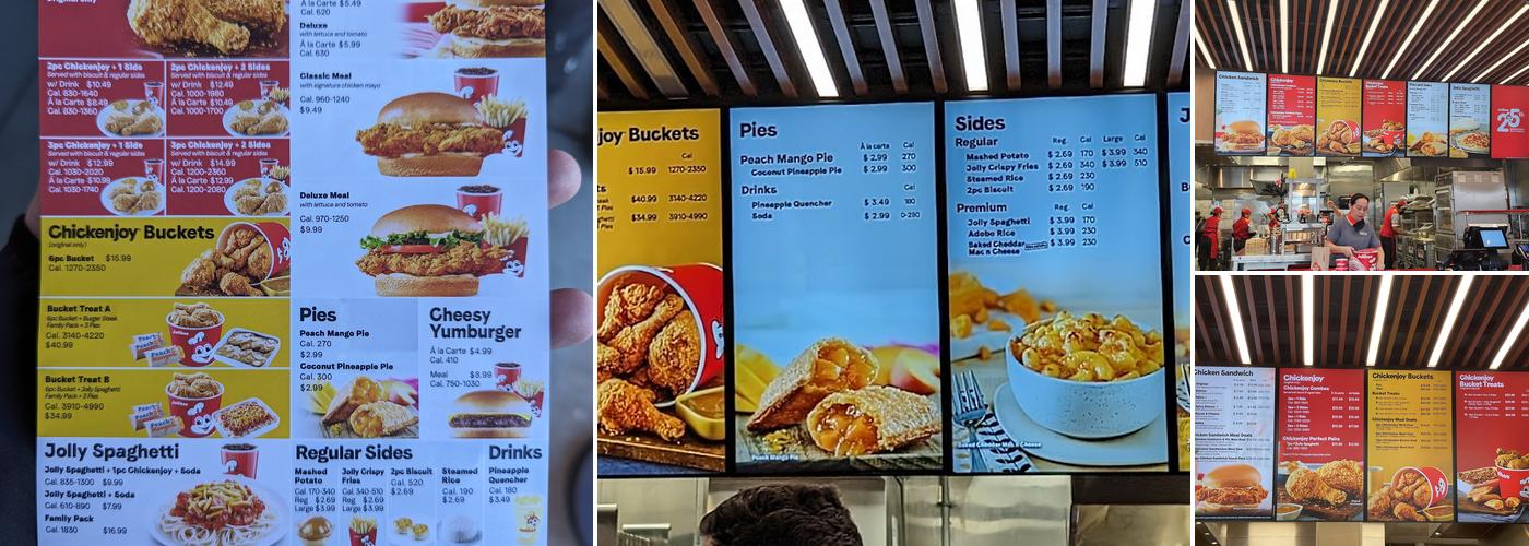 Jollibee Menu