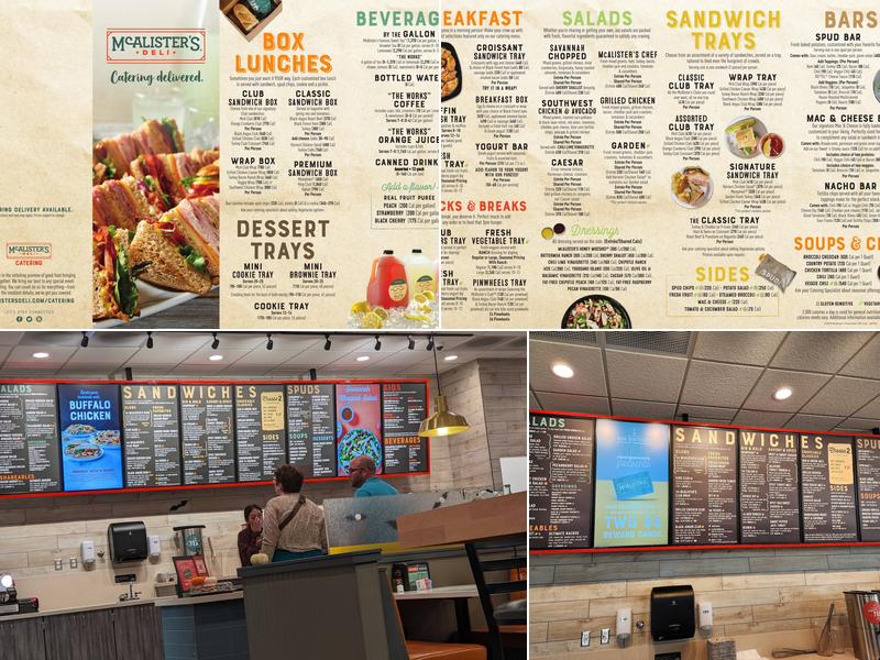 McAlister’s Deli Menu