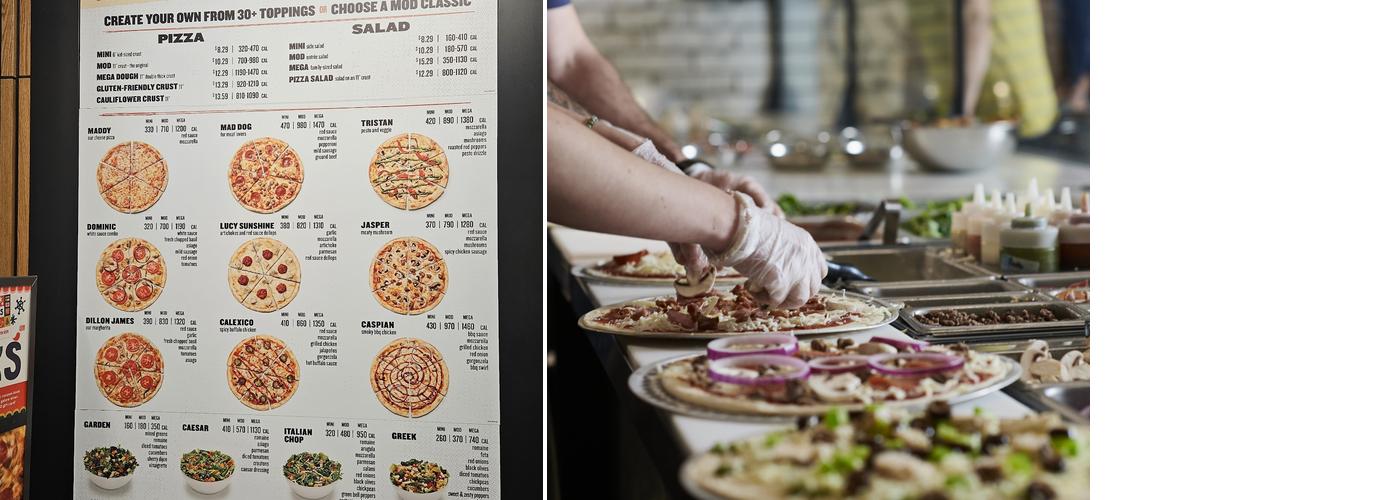 MOD Pizza Menu