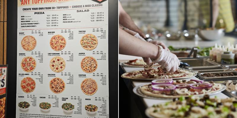 MOD Pizza Menu
