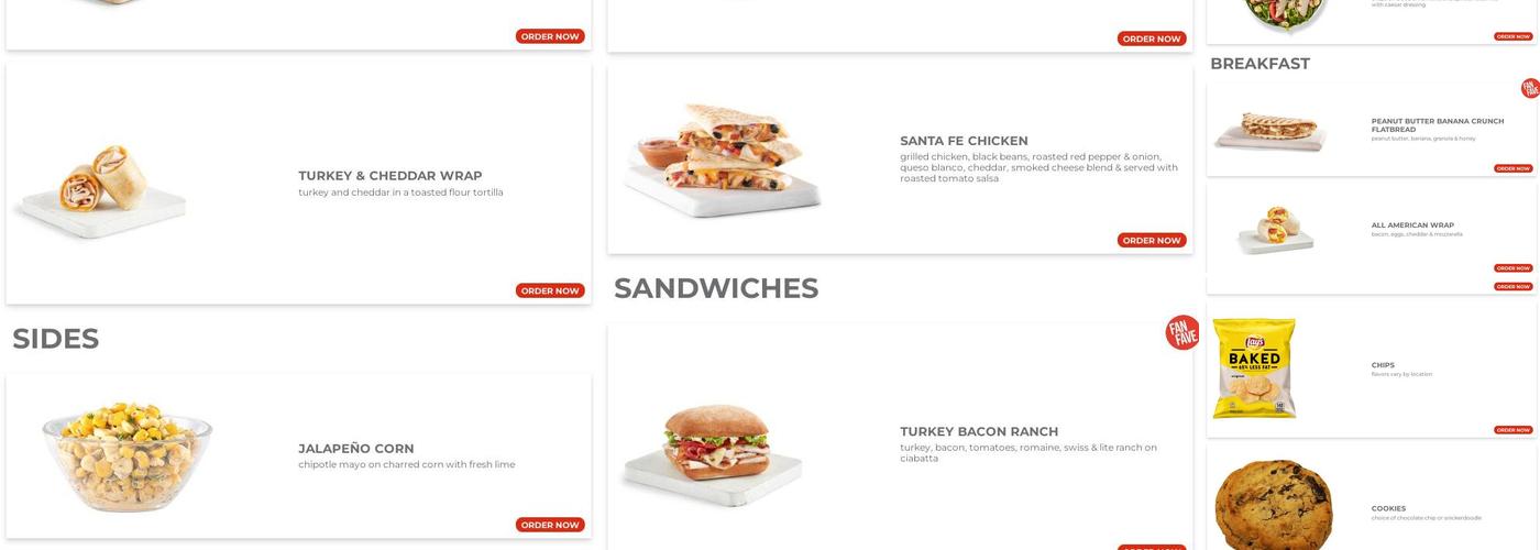 Tropical Smoothie Cafe Menu