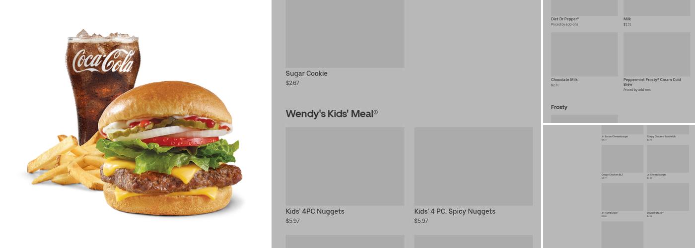 Wendy's Menu