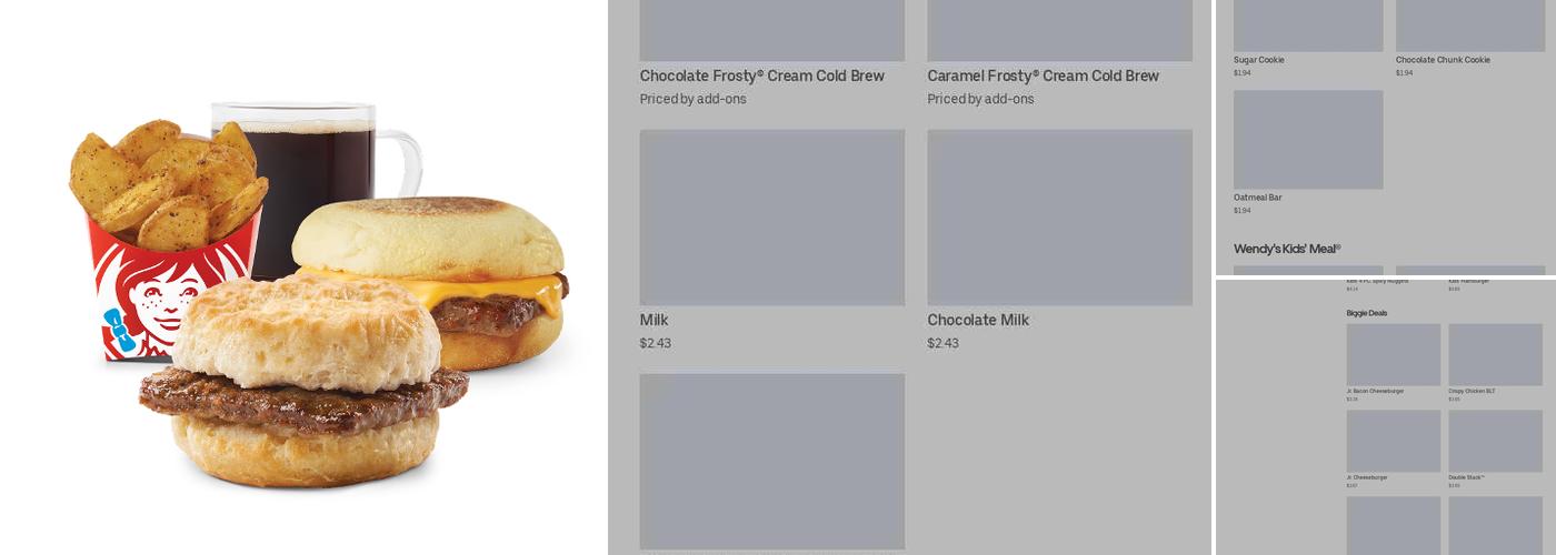 Wendy's Menu