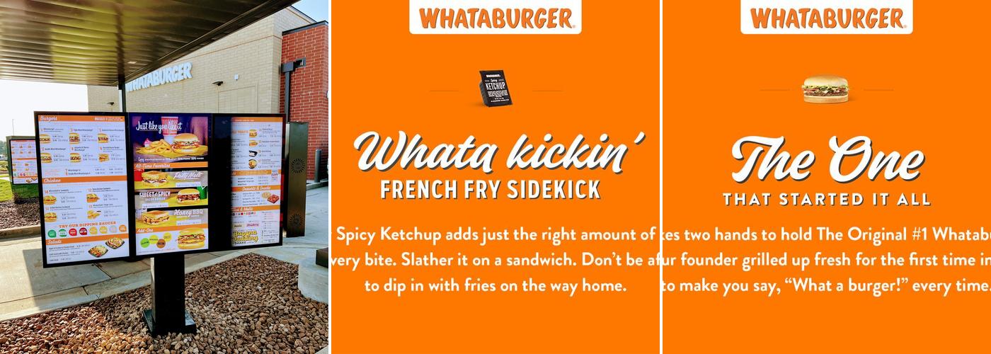 Whataburger Menu