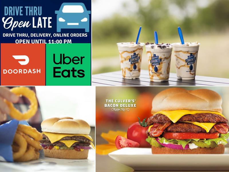 Culver’s 6389 US-90, Milton