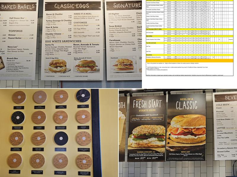 Einstein Bros. Bagels Menu