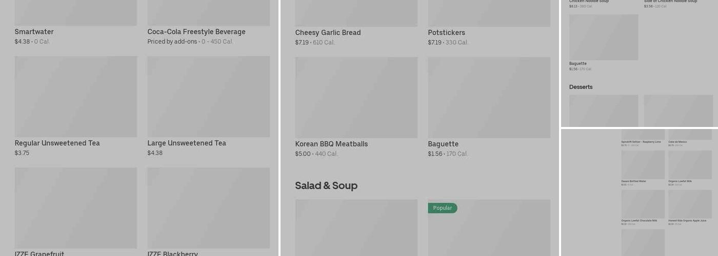 Noodles and Company Menu